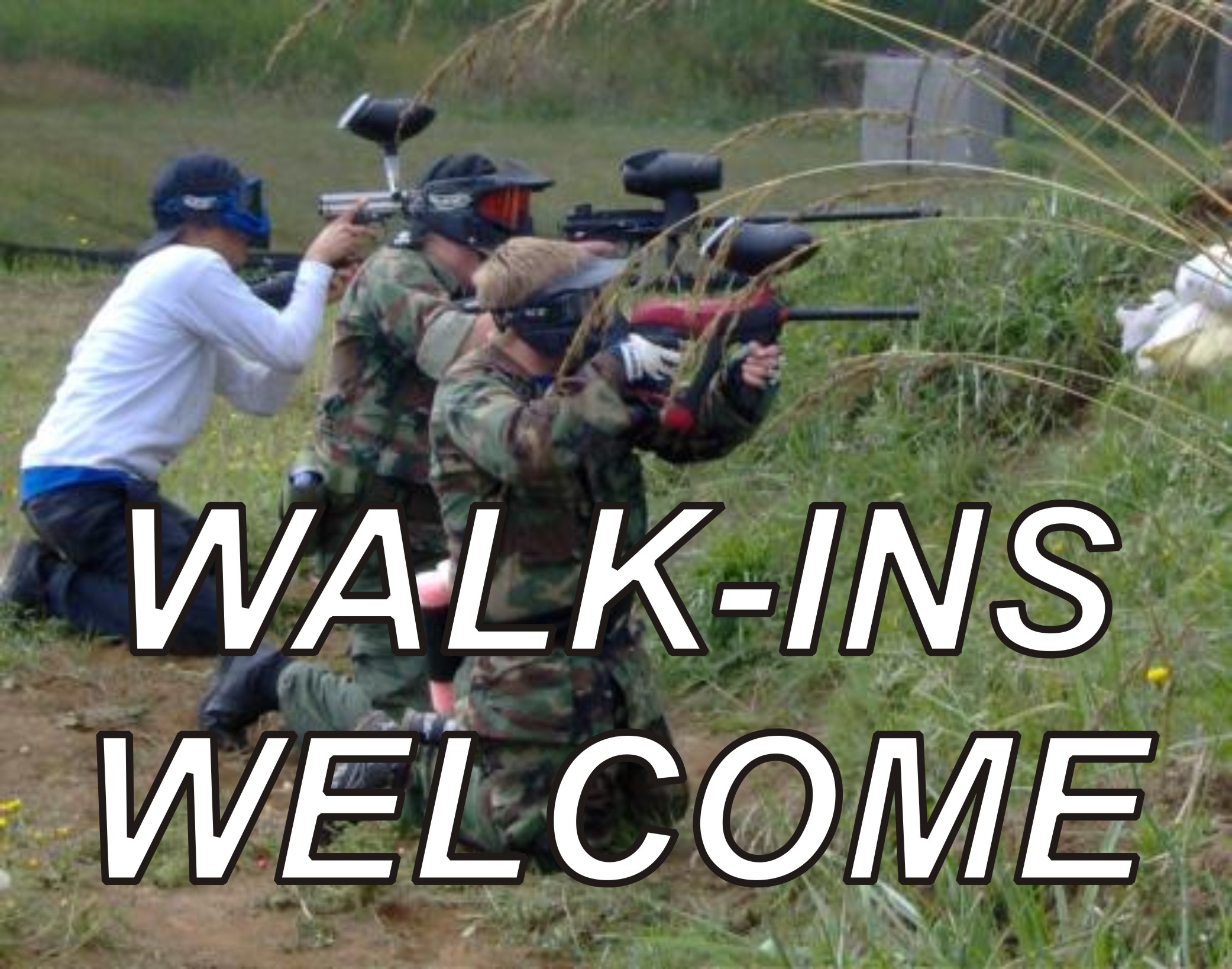 WALK ON PLAYERS ALWAYS WELCOME